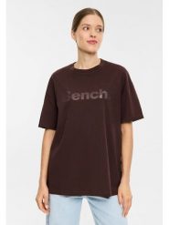 Bench Koszulka "Berlanne" w kolorze fioletowym rozmiar: 38. Różowe bluzki Bench, bez wzorów, z bawełny, bez kołnierzyka, bez ramiączek. Za 78.66 zł.