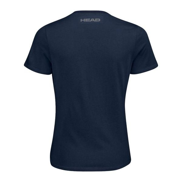 T-shirt damski Club Lara. Niebieskie t-shirty Head, bez wzorów, z bawełny, bez kołnierzyka, bez ramiączek. W wyprzedaży za 101.50 zł.
