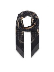 Guess Chusta AW5679 POL03 Czarny. Czarne rękawiczki Guess, z aplikacjami, z poliesteru. Za 154.99 zł.