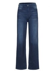 Herrlicher Dżinsy "Gila" - Comfort fit - w kolorze granatowym rozmiar: W26/L32. Niebieskie jeansy Herrlicher, l, bez wzorów, z podwyższonym stanem. Za 171.28 zł.