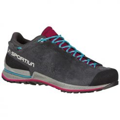 Buty podejściowe damskie La Sportiva TX2 Evo Leather. Szare trekkingi La Sportiva, z materiału. Za 768.70 zł.