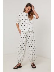 Lin Passion Koszula w kolorze białym rozmiar: 38/40. Białe koszule Lin Passion, bez wzorów, z bawełny, klasyczne, bez kołnierzyka, bez ramiączek. Za 108.99 zł.