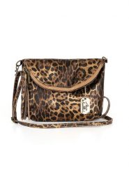 Anna Morellini Skórzana torebka "Malvina" w kolorze jasnobrązowym - 22 x 18 x 2 cm rozmiar: onesize. Brązowe torby na ramię Anna Morellini, bez wzorów, z materiału, na ramię, bez dodatków. Za 222.94 zł.