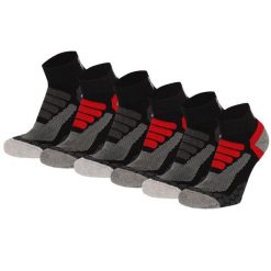 Skarpety turystyczne Xtreme Quarter, 6 par., Multi Black. Czarne skarpety XTREME SOCKSWEAR, bez wzorów. W wyprzedaży za 177.72 zł.