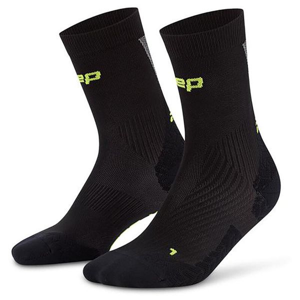 Skarpetki uciskowe do kostek CEP Compression Core Run Ultralight. Czarne skarpety CEP, bez wzorów, z materiału. Za 79.00 zł.