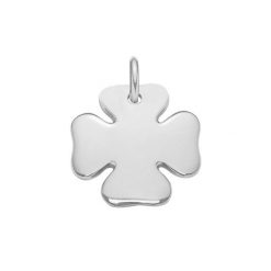 Koniczyna 1 cm SR. Szare bransoletki Lilou, srebrne. Za 129.00 zł.