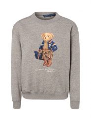 Polo Ralph Lauren Bluza Kobiety Bawełna szary, XS. Szare bluzy Polo Ralph Lauren, xs, bez wzorów, z bawełny, bez kaptura. Za 1,299.95 zł.