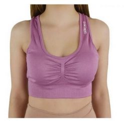 Biustonosz Sportowy Damski Miami Cute. Fioletowe bielizna sportowa Gym Hero, l, bez wzorów. Za 141.99 zł.