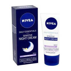 Nivea Daily Essentials Sensitive Night Cream Krem do twarzy na noc 50ml. Kremy do twarzy marki Nivea. Za 14.92 zł.