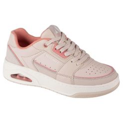 Buty sportowe Sneakersy damskie, Skechers Uno Court - Courted Style. Brązowe obuwie sportowe Skechers, z materiału, bez zapięcia, trekkingowe, Skechers Sport. Za 299.99 zł.