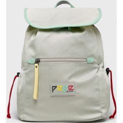 Pepe Jeans - Plecak. Czarne plecaki Pepe Jeans, bez wzorów, z jeansu. W wyprzedaży za 259.90 zł.