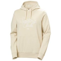 Bluza damska z kapturem Helly Hansen Cora Graphic. Białe bluzy Helly Hansen, bez wzorów, z kapturem. Za 400.00 zł.