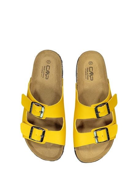 CMP Klapki "Thalitha" w kolorze żółtym rozmiar: 40. Żółte klapki CMP, bez wzorów, z otwartym noskiem, bez obcasa. Za 69.75 zł.