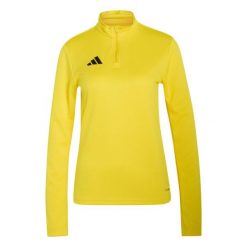Bluza damska adidas Entrada 26 treningowa. Czarne bluzy Adidas, bez wzorów, z materiału, bez kaptura. Za 121.99 zł.