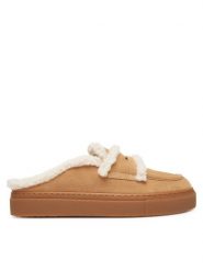 Inuikii Klapki Mule Wool 1004.017.0011 Beżowy. Brązowe klapki Inuikii, bez wzorów, ze skóry, bez obcasa. Za 879.99 zł.