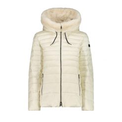 Kurtka puchowa damska CMP Fix Hood. Brązowe kurtki narciarskie CMP, s, bez wzorów, z puchu, bez kaptura, narciarskie. Za 349.99 zł.