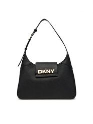 DKNY Torebka R523KL20 Czarny. Czarne torebki klasyczne DKNY, bez wzorów, ze skóry, bez dodatków. Za 1,059.00 zł.