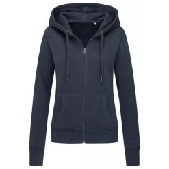 Damska Bluza Z Kapturem Select Plain. Niebieskie bluzy STEDMAN, bez wzorów, z kapturem. Za 204.99 zł.