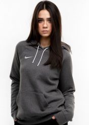 Bluza fitness damska Nike WMNS Park 20 Fleece. Białe bluzy Nike, xl, bez wzorów, z bawełny, z kapturem. Za 229.99 zł.