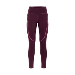 Damskie legginsy Kari Traa Linnea. Brązowe legginsy Kari Traa, bez wzorów. Za 386.00 zł.