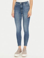 Calvin Klein Jeans Jeansy J20J224522 Niebieski Super Skinny Fit. Niebieskie jeansy Calvin Klein Jeans, bez wzorów. Za 279.99 zł.