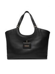 LOVE MOSCHINO Torebka JC4391PP0NKN0000 Czarny. Czarne shopper Love Moschino, bez wzorów, ze skóry, bez dodatków. Za 819.99 zł.
