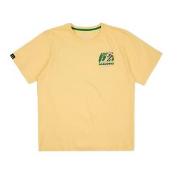 Koszulka damska MANTO Harmony Oversize. Żółte koszulki sportowe MANTO, bez wzorów, bez ramiączek. Za 84.99 zł.