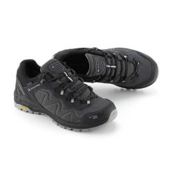 Buty niskie trekkingowe unisex Alpine Pro Ibane 3 Vibram. Czarne trekkingi Alpine Pro, z gumy, przed kostkę, trekkingowe. Za 569.00 zł.