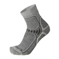 Skarpety trekkingowe Mico Light Weight X-Performance Hike Crew. Szare skarpety mico, bez wzorów. Za 69.99 zł.