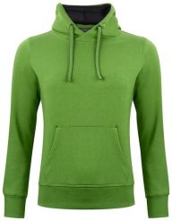 Clique Classic Hoody Women – damska bluza z kapturem green melange. Zielone bluzy CLIQUE, s, bez wzorów, z kapturem. Za 212.53 zł.