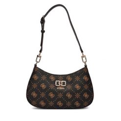 Torebka Guess. Brązowe torebki klasyczne Guess, z aplikacjami, bez dodatków. Za 609.99 zł.