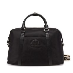 Torebka KARL LAGERFELD. Czarne shopper KARL LAGERFELD, bez wzorów, bez dodatków. Za 599.99 zł.