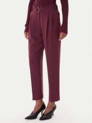 BOSS Spodnie materiałowe Tapiah 50490037 Fioletowy Regular Fit. Fioletowe spodnie materiałowe Boss, bez wzorów, z materiału. Za 899.99 zł.