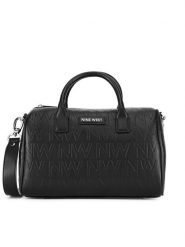 Nine West Torebka RC19696 Czarny. Czarne torebki klasyczne Nine West, bez wzorów, z tworzywa sztucznego, bez dodatków. Za 279.99 zł.