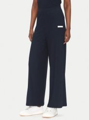 EA7 Emporio Armani Spodnie materiałowe 7W000165 AF12654 UB102 Granatowy Regular Fit. Niebieskie spodnie materiałowe EA7 Emporio Armani, s, bez wzorów, z materiału. Za 329.99 zł.