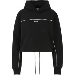 Damska Bluza Z Kapturem Laagna Crop Hoodie. Czarne bluzy Fila, m, bez wzorów, z kapturem. Za 341.99 zł.