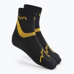 Skarpety La Sportiva Snowrun. Czarne skarpety La Sportiva, bez wzorów, z elastanu. Za 119.99 zł.