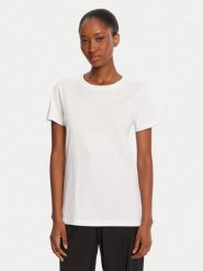 Armani Exchange T-Shirt XW001366 AF10356 U0002 Biały Regular Fit. Białe t-shirty Armani Exchange, xs, bez wzorów, z bawełny, bez kołnierzyka, bez ramiączek. Za 189.99 zł.