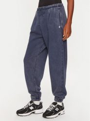 Deha Spodnie dresowe C12165 Granatowy Loose Fit. Niebieskie spodnie dresowe Deha, s, bez wzorów, z bawełny. Za 359.99 zł.