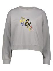 Vero Moda Bluza w kolorze szarym rozmiar: M. Szare bluzy Vero Moda, m, bez wzorów, bez kaptura. Za 91.56 zł.