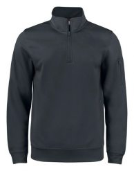 Clique Bluza z półzamkiem unisex z poliestru – black. Czarne bluzy CLIQUE, s, bez wzorów, z poliesteru, bez kaptura. Za 166.52 zł.