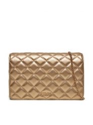 Liu Jo Torebka Ecs Xs Crossbody AF4104 E0002 Złoty. Żółte torebki klasyczne Liu Jo, bez wzorów, ze skóry, bez dodatków. Za 299.99 zł.