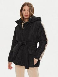 Guess Kurtka przejściowa V4BL07 WGMX2 Czarny Regular Fit. Czarne kurtki Guess, xl, z aplikacjami, z syntetyku, bez kaptura. Za 429.99 zł.