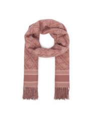 Guess Szalik AW5665 POL03 Różowy. Czerwone rękawiczki Guess, z aplikacjami, z poliesteru. Za 194.99 zł.