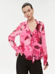 Ted Baker Bluzka Luuciie 272490 Różowy Relaxed Fit. Czerwone bluzki Ted Baker, bez wzorów, z syntetyku, bez kołnierzyka, bez ramiączek. Za 459.99 zł.