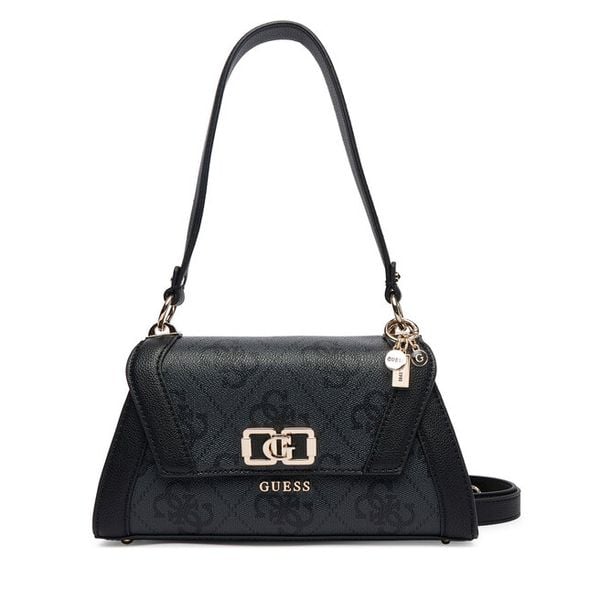 Torebka Guess. Szare torebki klasyczne Guess, z aplikacjami, bez dodatków. Za 589.99 zł.