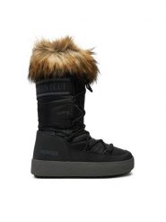 Moon Boot Śniegowce Ltrack Monaco Wp 80D2450190 Czarny. Czarne trapery i śniegowce Moon Boot, ze skóry. Za 1,099.00 zł.