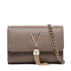 Torebka Valentino. Brązowe torebki klasyczne Valentino, bez wzorów, bez dodatków. Za 249.99 zł.