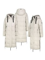 Sublevel Płaszcz pikowany w kolorze kremowym rozmiar: XXL. Brązowe płaszcze Sublevel, xxl, bez wzorów, bez kaptura. Za 275.40 zł.