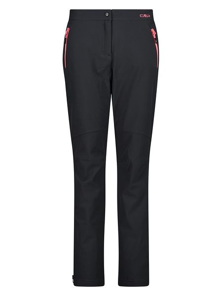 Cmp Spodnie softshellowe w kolorze czarnym rozmiar: 40. Czarne spodnie dresowe CMP, m, bez wzorów, z materiału. Za 156.24 zł.